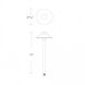 Tiki 12 6.5 watt Bronze Path and Area Light in 3000K Warm White LED, WAC Landscape