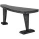 Zigmund 69.5 X 26 inch Cinder Black Desk