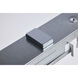 Brentwood LED 0.93 inch Silver Light Bar Ceiling Light