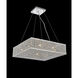 Dannie 12 Light 24 inch Chrome Island/Pool Table Light Ceiling Light