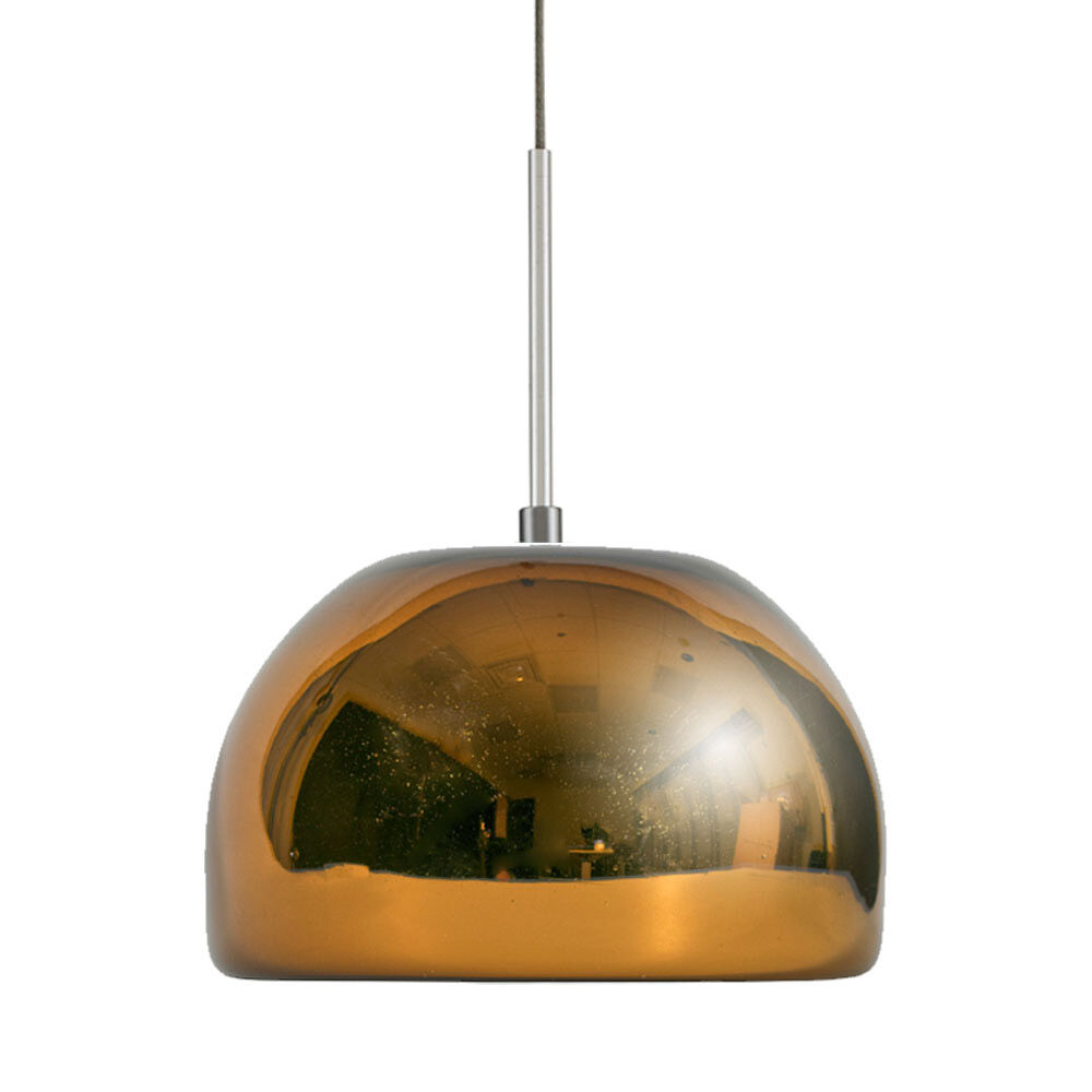 Envisage Vi 1 Light 6 inch Satin Nickel Mini Pendant Ceiling Light in Chocolate