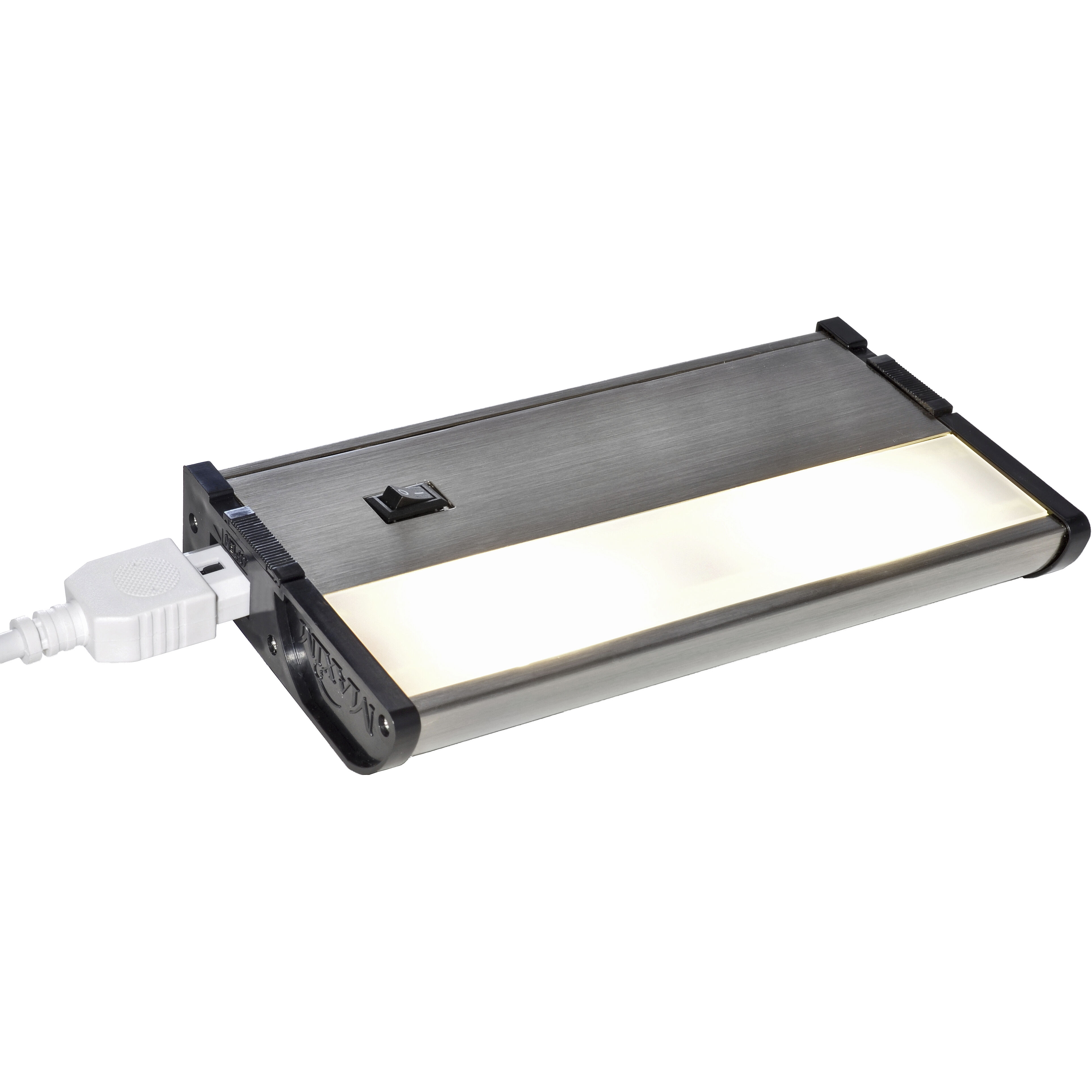 CounterMax MX-L120-DL 120 LED 7 inch Satin Nickel Under Cabinet