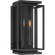 Stratford 2 Light 17 inch Dark Matte Black Outdoor Wall Sconce