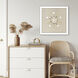 Caparazon Brown and Neutral and White Framed Art