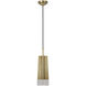Thomas O'Brien Matcha LED 5 inch Hand-Rubbed Antique Brass Pendant Ceiling Light