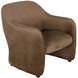Marx Brown Velvet Occasional Chair