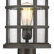 Crusade 1 Light 17 inch Palladian Bronze Outdoor Post Lantern