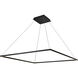 Atria 51.25 inch Black Chandelier Ceiling Light