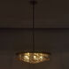 Hortensia 5 Light 24.5 inch Polished Winter Brass Pendant Ceiling Light