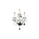 St. Francis 3 Light 13 inch Chrome Wall Lamp Wall Light in Royal Cut
