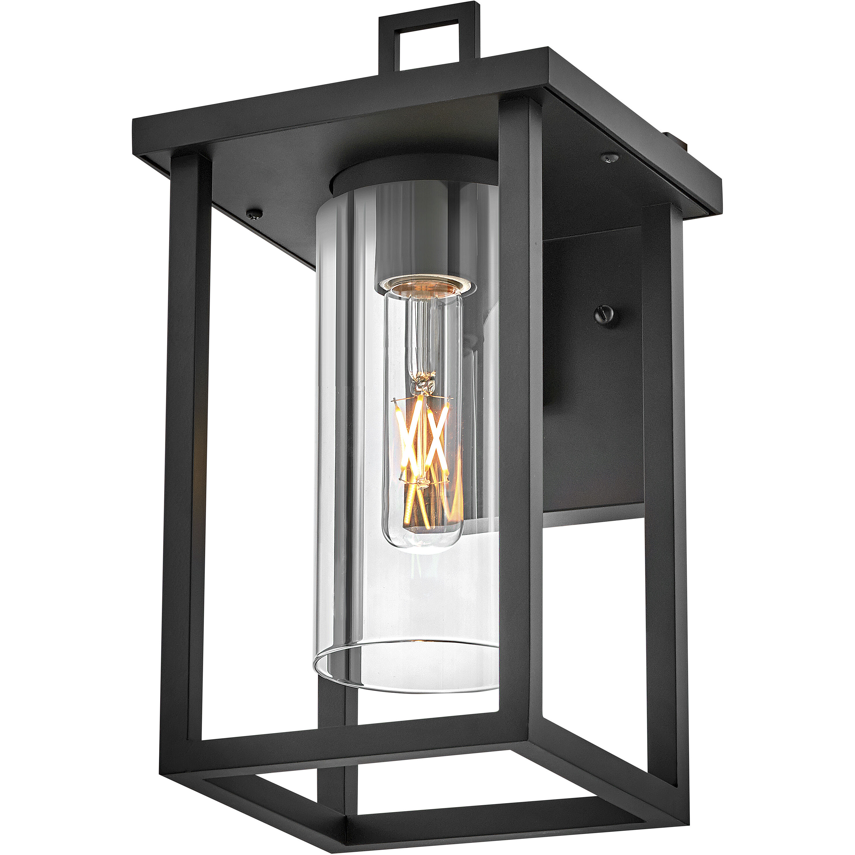 Mateo LED 13 inch Black Outdoor Wall Mount