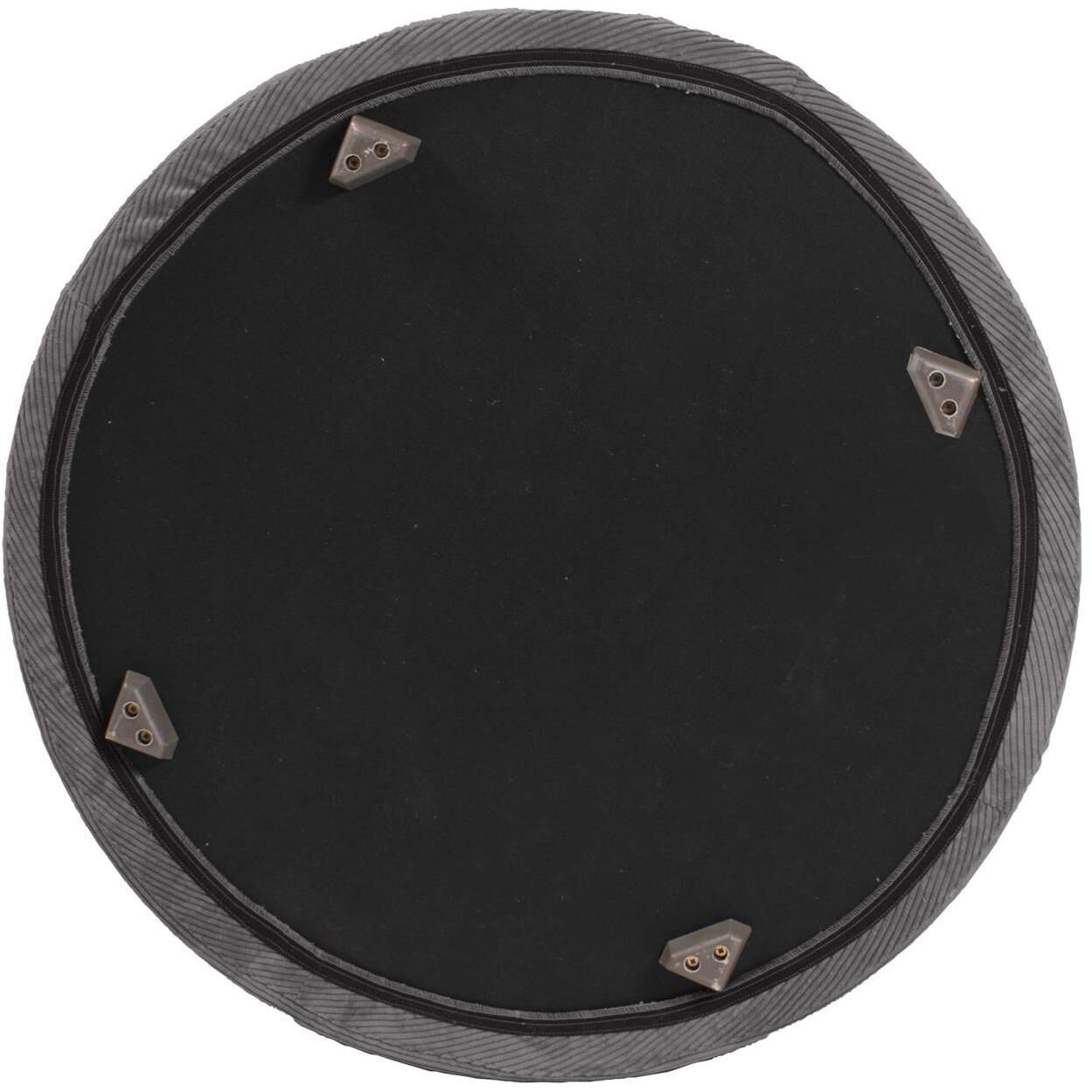 Pana Universal 18 inch Charcoal Ottoman