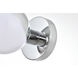 Majesty 1 Light 5 inch Chrome Bath Sconce Wall Light