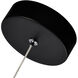 Artisan Collection/AMALFI Series 4.75 inch Black Pendant Ceiling Light
