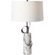 Rivulet 31.1 inch 60 watt Dark Smoke Table Lamp Portable Light