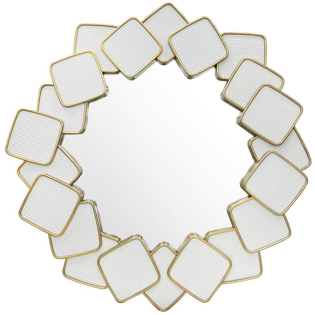 Overlap 62 X 61.25 inch Mirror
