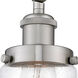 Franklin Restoration Dover 1 Light 5 inch Brushed Satin Nickel Sconce Wall Light