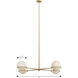 Orstyn 4 Light 48 inch Legacy Brass Chandelier Ceiling Light