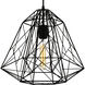 Bagheera 1 Light 16 inch Black Down Pendant Ceiling Light