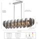 Chateau 6 Light 47.25 inch Polished Chrome Linear Chandelier Ceiling Light