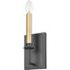 Orson 2 Light 4.75 inch Matte Black Wall Sconce Wall Light