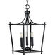 Parkhurst 3 Light 10.88 inch Matte Black Foyer Pendant Ceiling Light