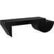 Leeroy 66 X 18 inch Matte Black Coffee Table/Bench