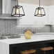 Alyson 1 Light 12 inch Black Island/Pool Table Light Ceiling Light
