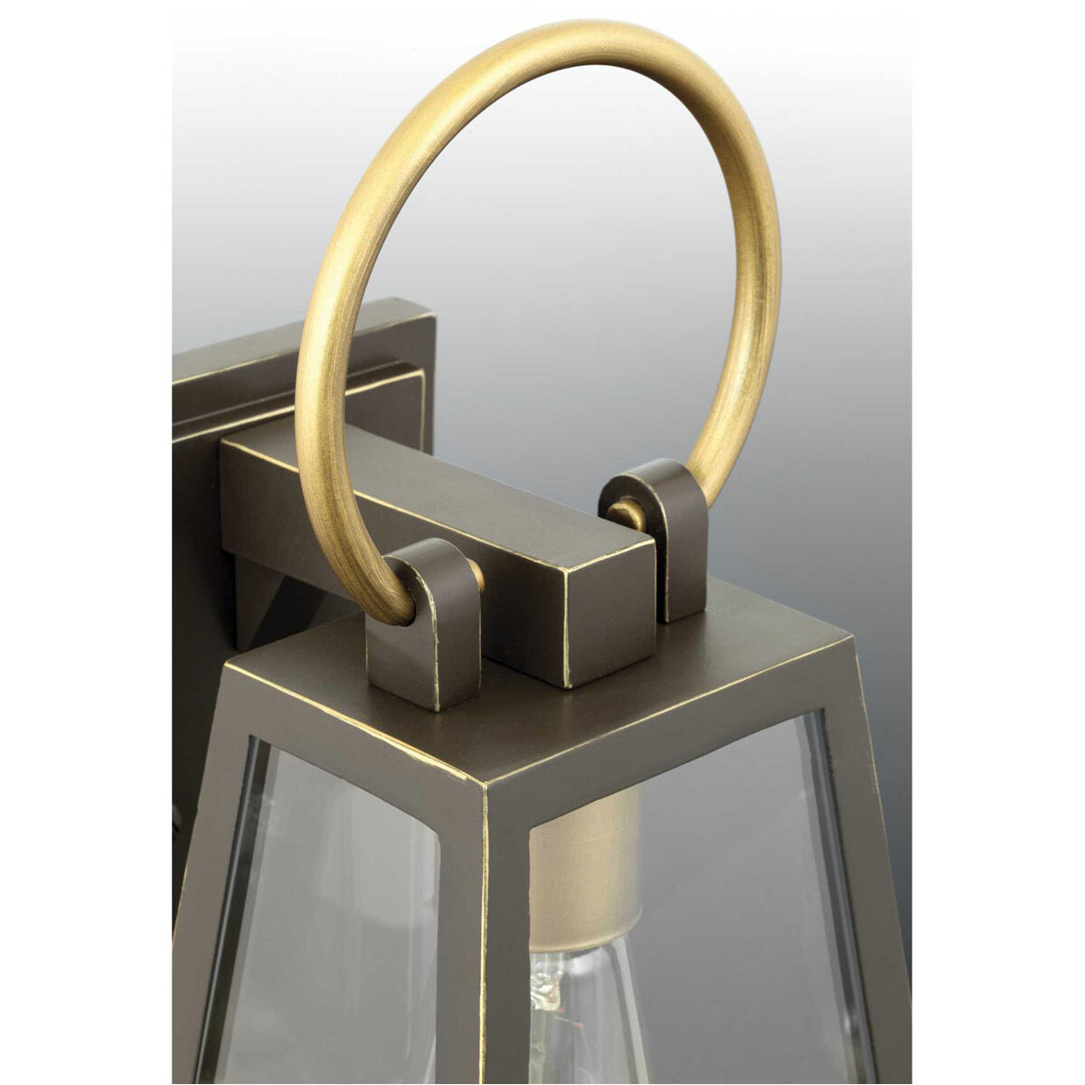 Barnett 2 Light 27 inch Antique Bronze Outdoor Post Lantern