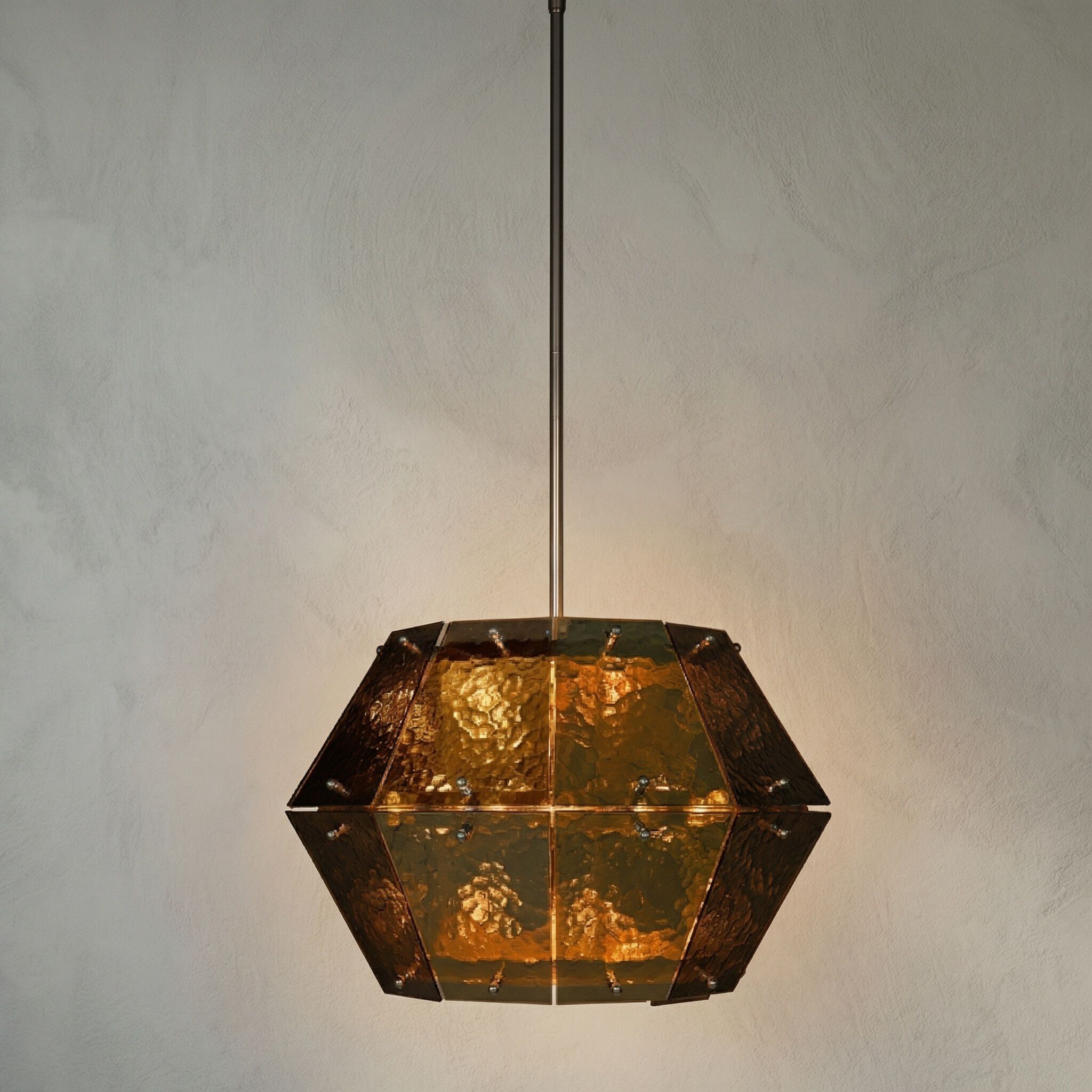 Obsidian 5 Light 20 inch Chrome Chandelier Ceiling Light