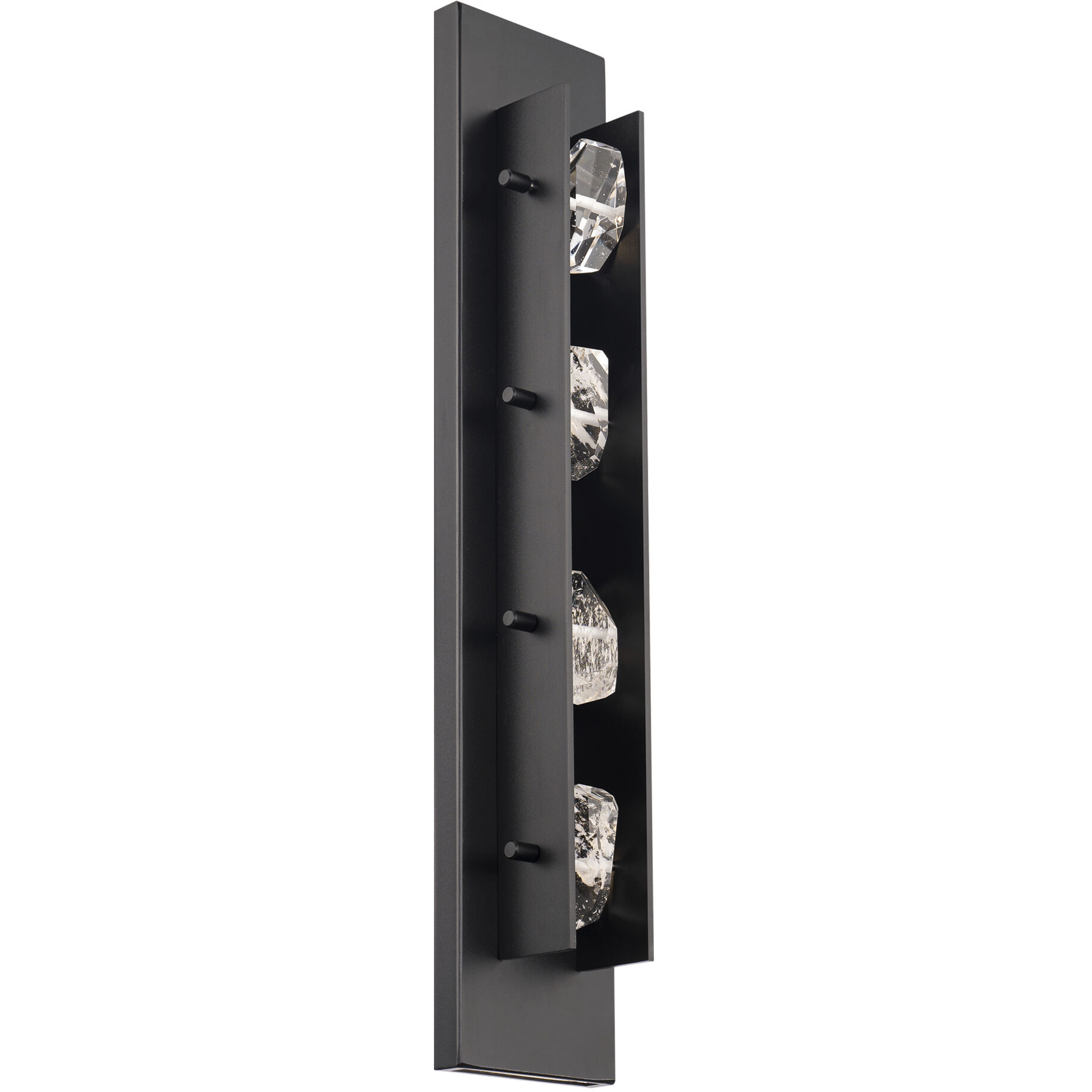 Strata LED 28 inch Black Outdoor Wall Light, Beyond