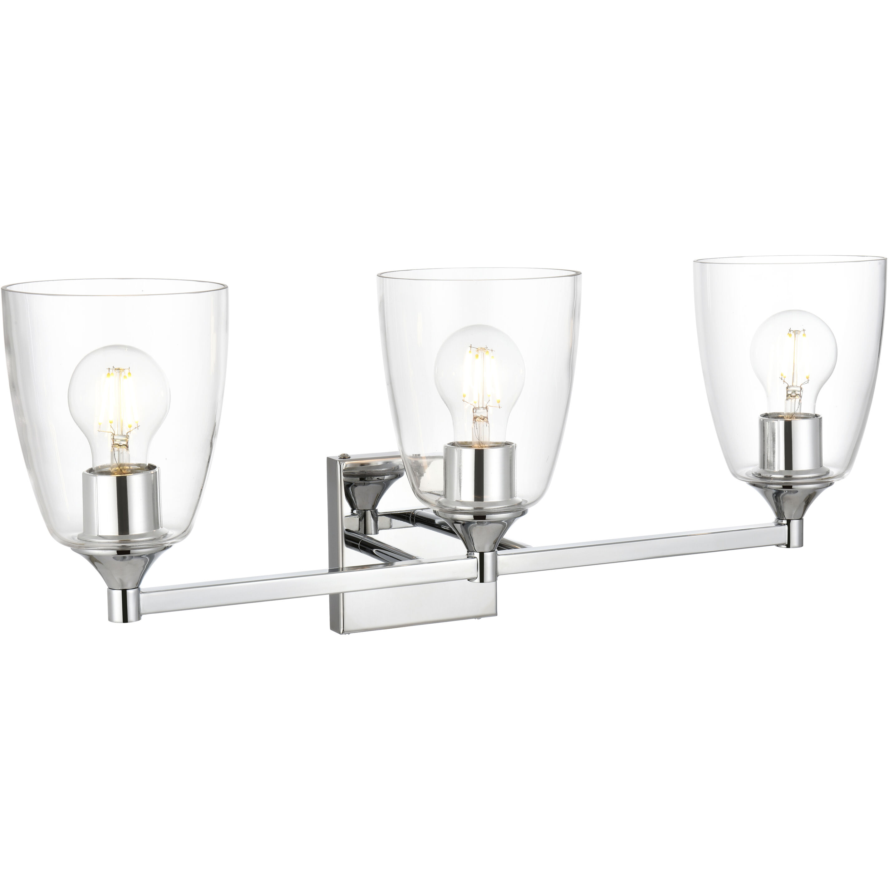 Gianni 3 Light 24 inch Chrome Bath Sconce Wall Light