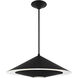 Kelly by Kelly Wearstler Echo 1 Light 24 inch Midnight Black Pendant Ceiling Light