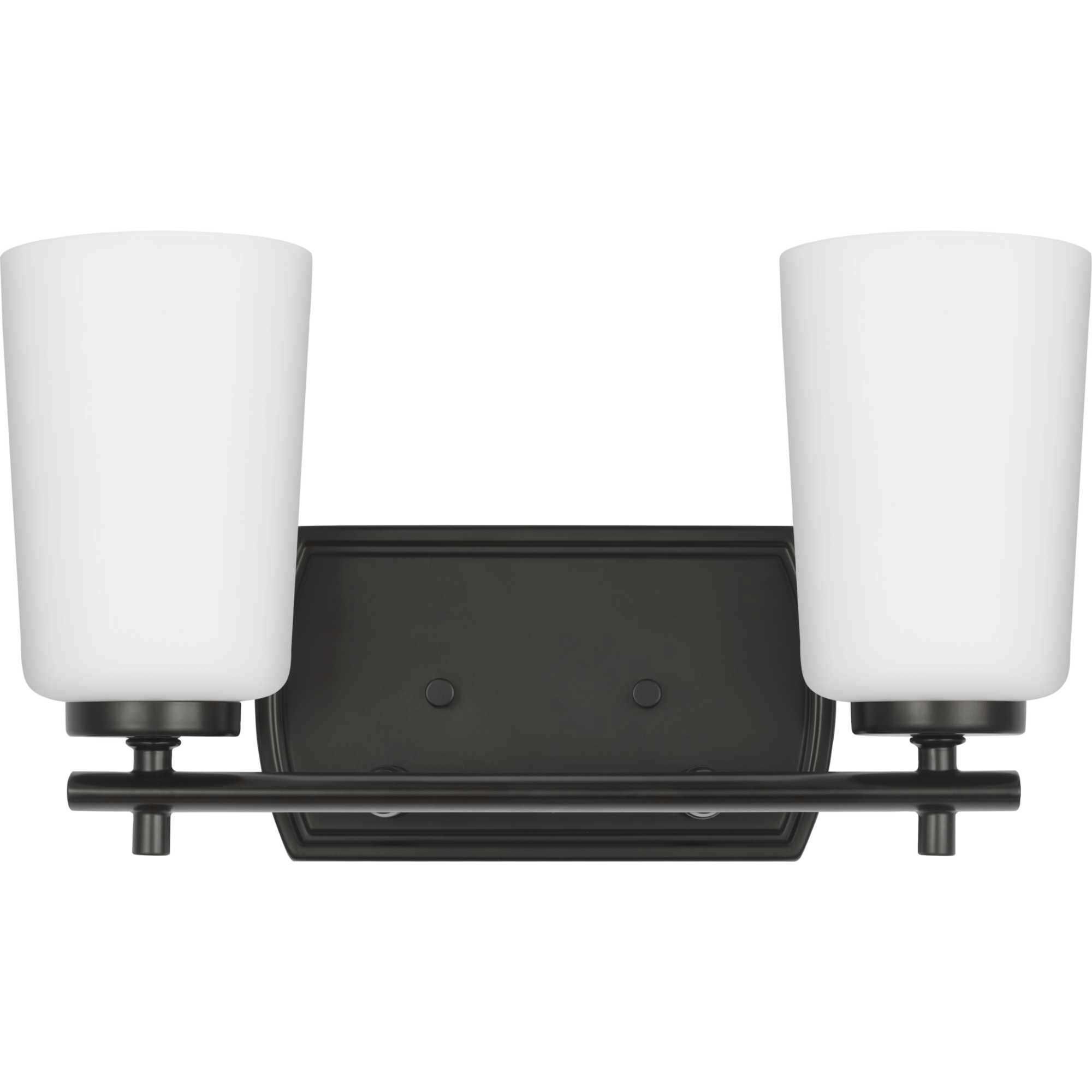 Adley 2 Light 13.88 inch Matte Black Bath Vanity Light Wall Light