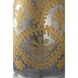 Kemal Antique Silver with Gold Bottle, Set of 3