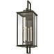 Estate Series Weymouth 4 Light 45.5 inch Oil Rubbed Bronze Outdoor Wall Mount