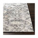 Antigua 90 X 60 inch Charcoal/Medium Gray/Light Gray/Cream/Taupe Rugs, Rectangle