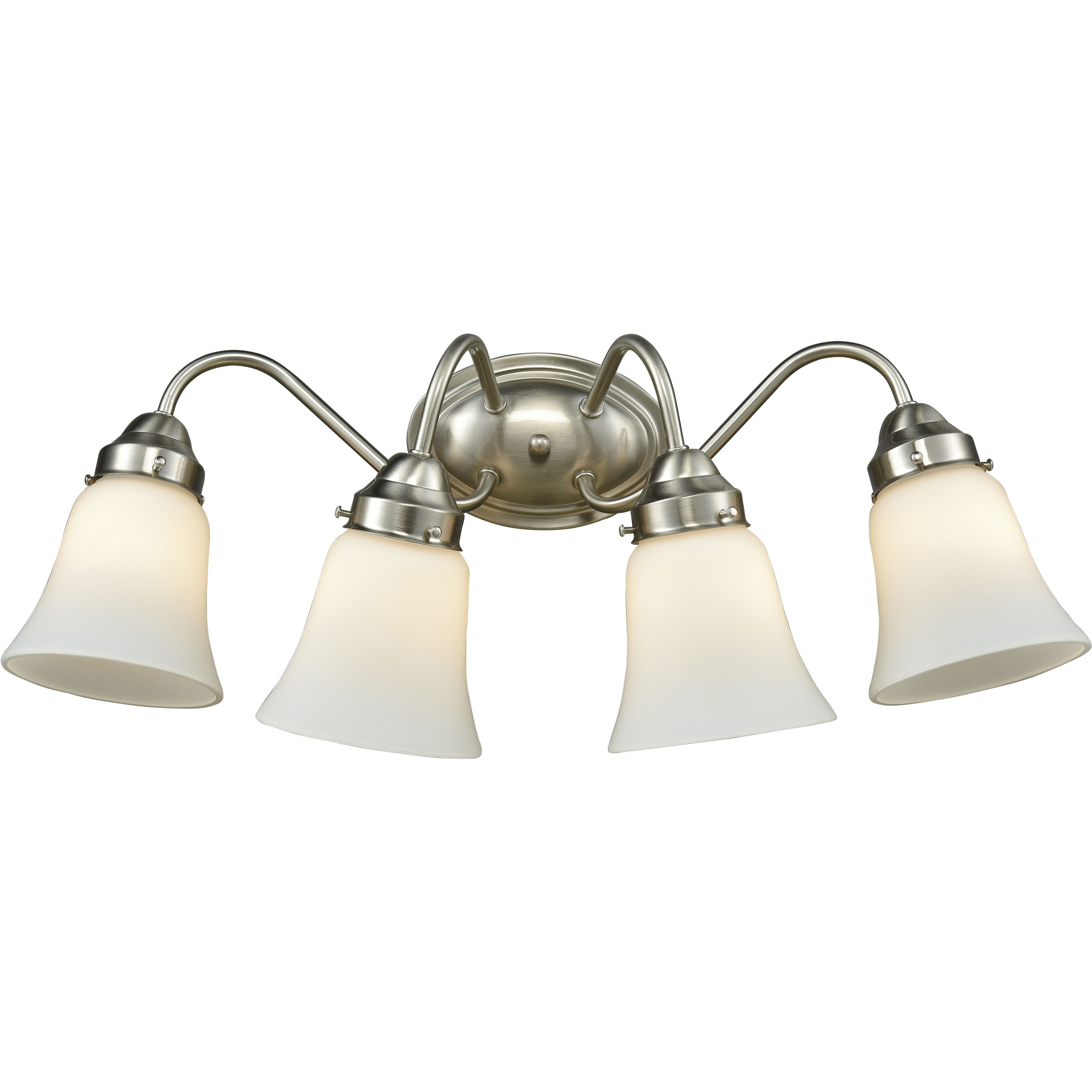 Califon 4 Light 23 inch Brushed Nickel Vanity Light Wall Light