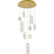 Polaris LED 20 inch Gold Pendant Ceiling Light