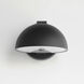 Cauldron LED 7 inch Black Outdoor Wall Mount