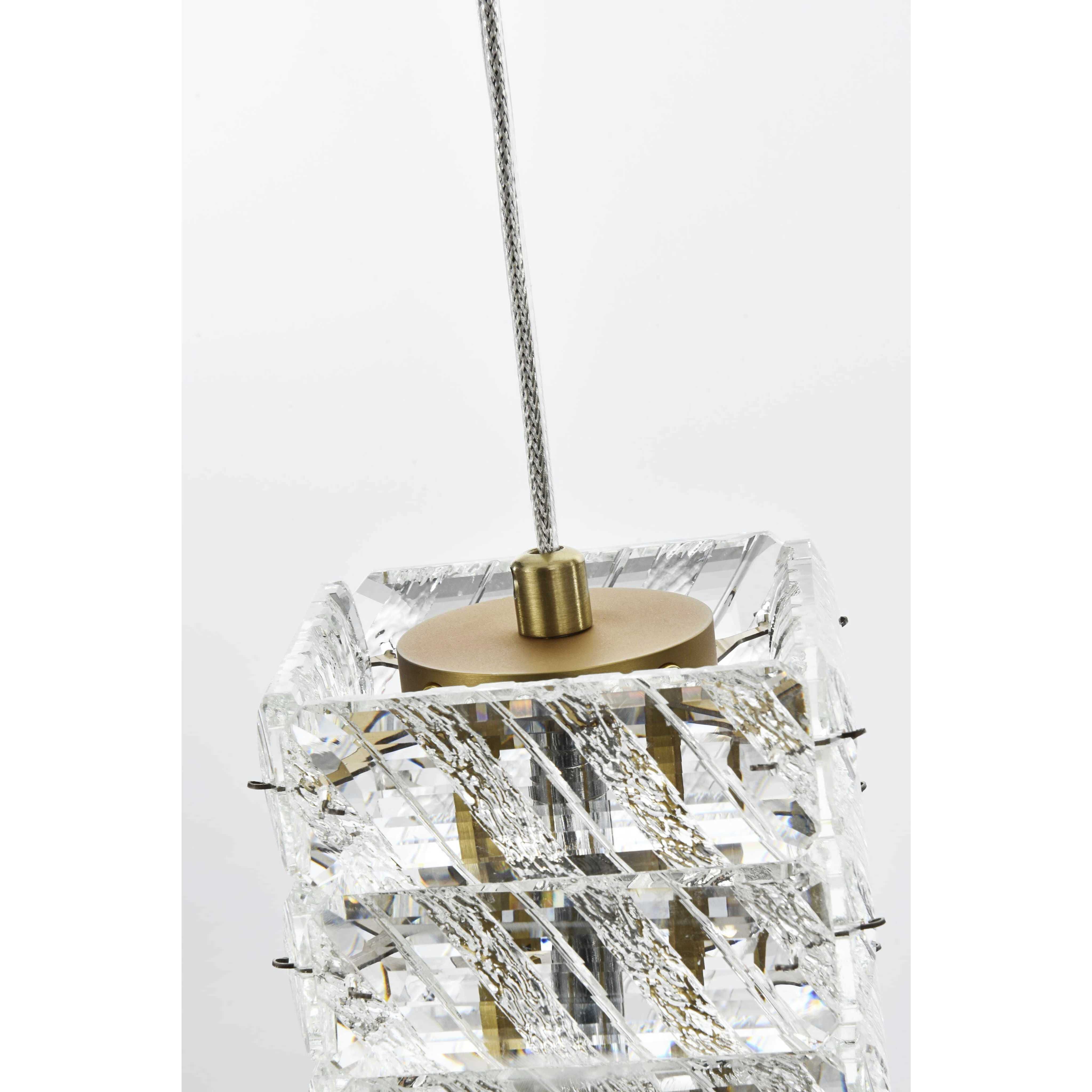 Aston 5 Light 5 inch Satin Gold Pendant Ceiling Light
