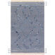 Palo Alto 120 X 96 inch Navy/Denim/Aqua/Beige/White Rugs, Rectangle