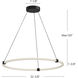 Bruni LED 32.38 inch Black Pendant Ceiling Light