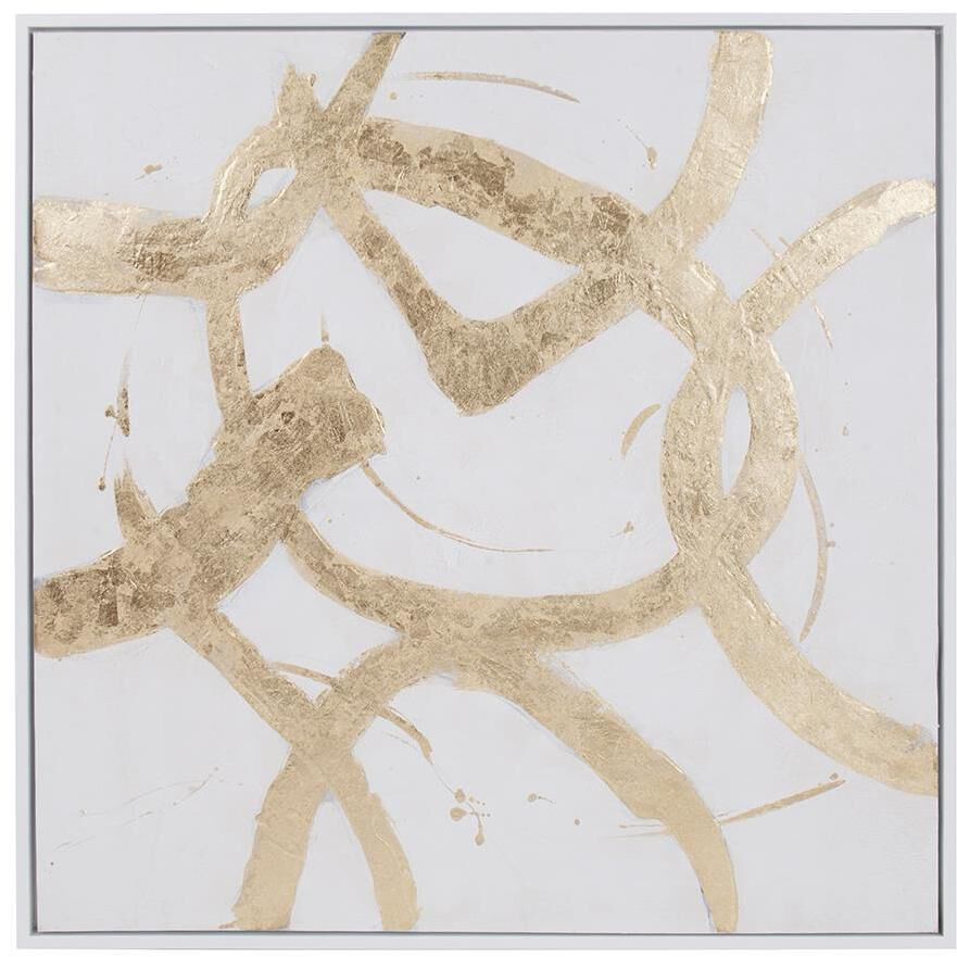 Ballare 40 X 40 inch Hand Painted Wall Art