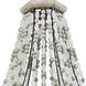 Summerton 4 Light 18 inch Graywash with White and Aged Black Chandelier Ceiling Light