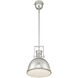 Chival 1 Light 11 inch Polished Nickel Pendant Ceiling Light, Essentials