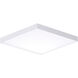 Trim LED 6.25 inch White Flush Mount Ceiling Light