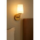Kline LED 6.75 inch Heritage Brass Bath Light Wall Light
