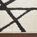Optika 158 X 118 inch Black/White Rug in 10 x 13