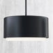 Sean Lavin Roton LED 18 inch Black Outdoor Pendant in LED 90 CRI 2700K, Integrated LED